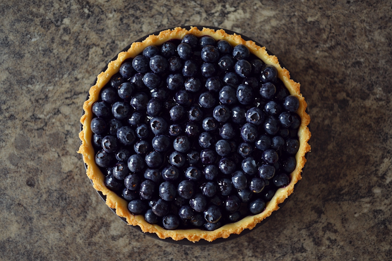Cheesecake de Mirtilo Delicioso