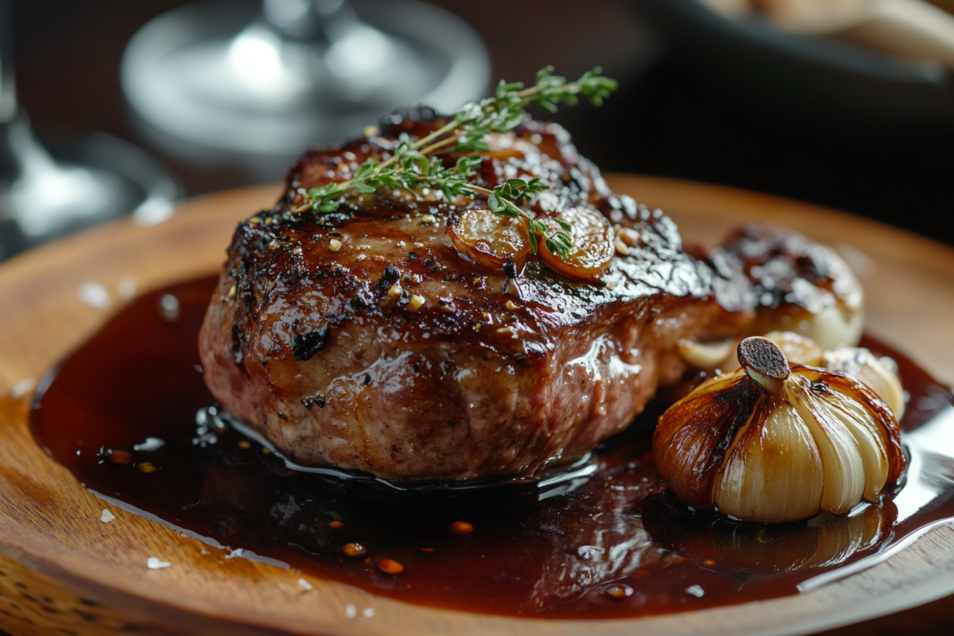 Cordeiro Assado ao Porto