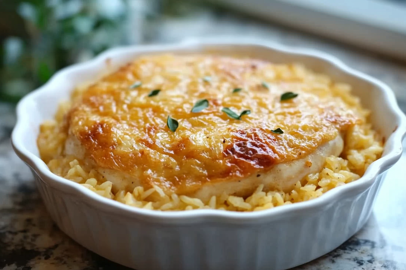Frango Assado com Arroz