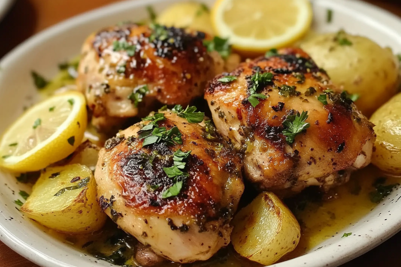 Frango Grego com Limão