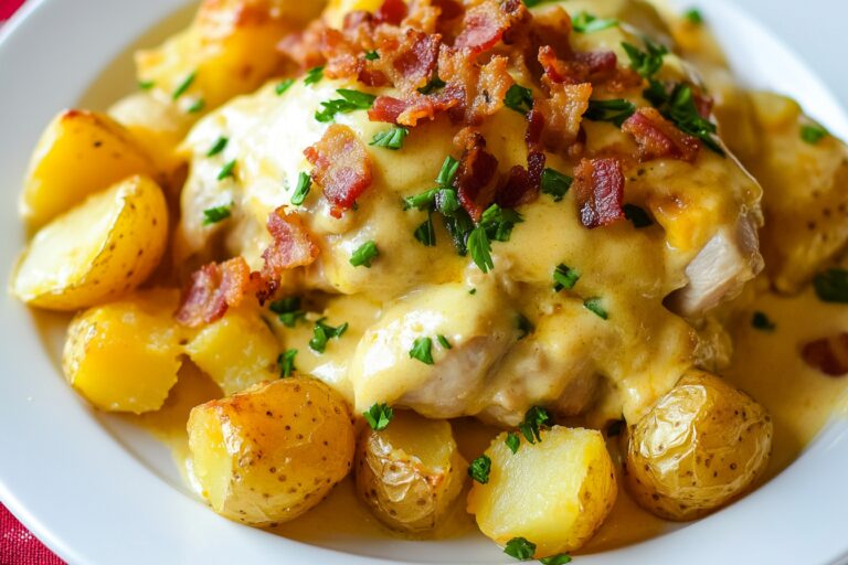 Frango e Batatas de Milhão