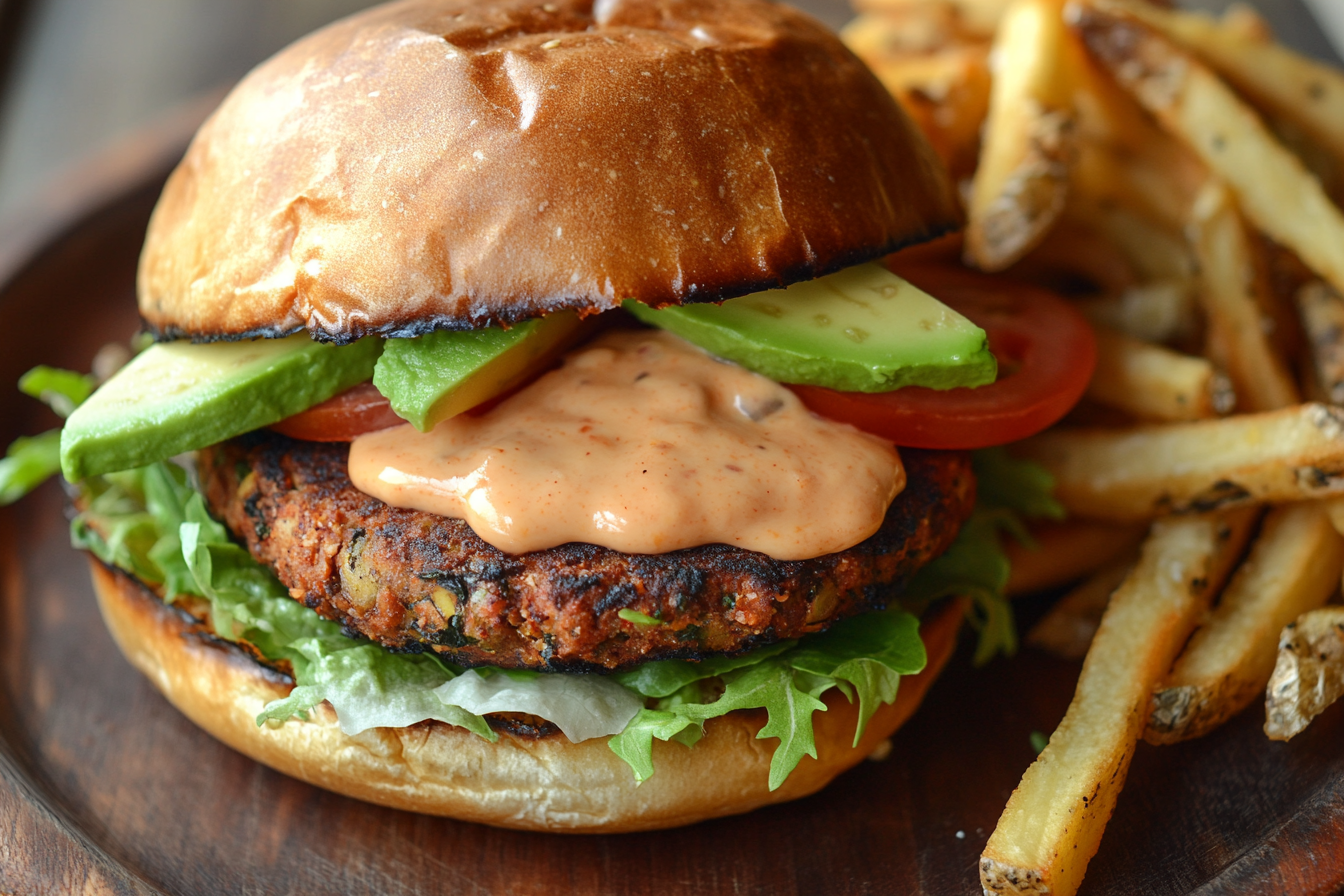 Hamburguesa Vegetariana Lurpak