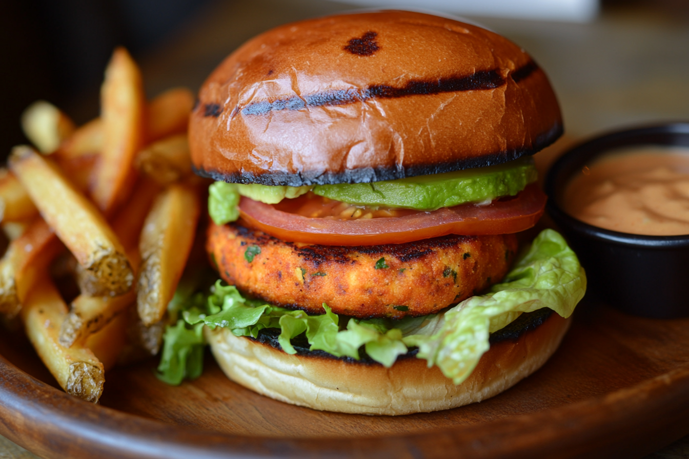 Hamburguesa Vegetariana de Lurpak