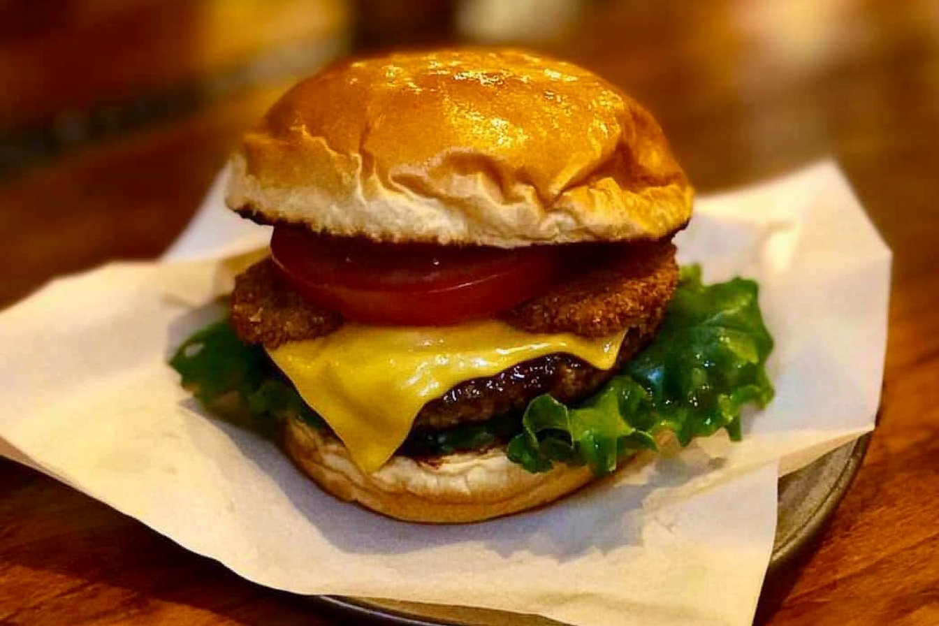 Hamburguesa caseira deliciosa