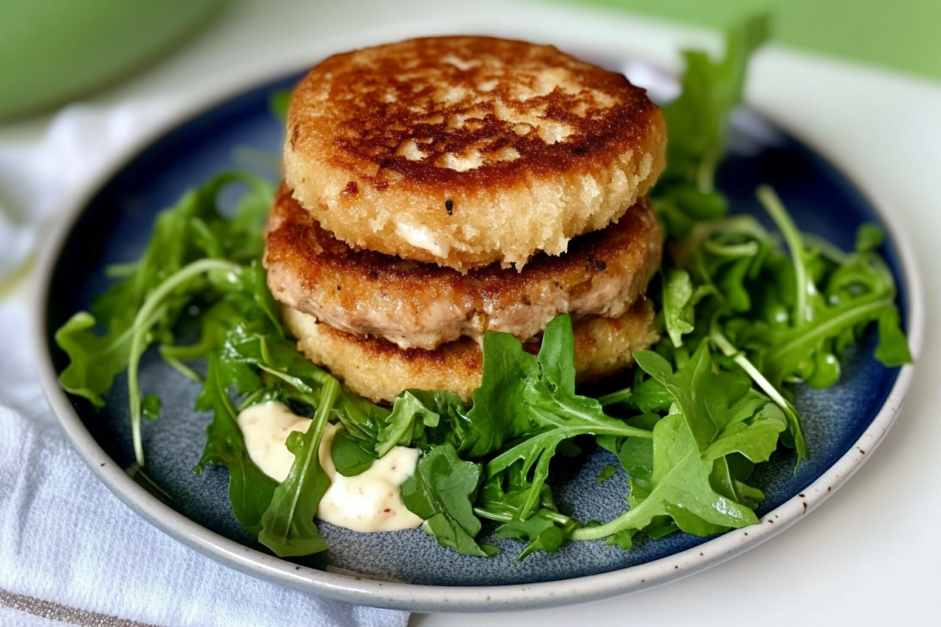 Hamburguesas de Atum e Palmito