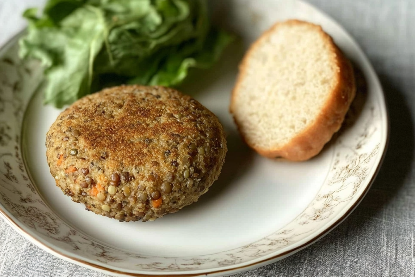 Hamburguesas de Lentejas e Cenoura