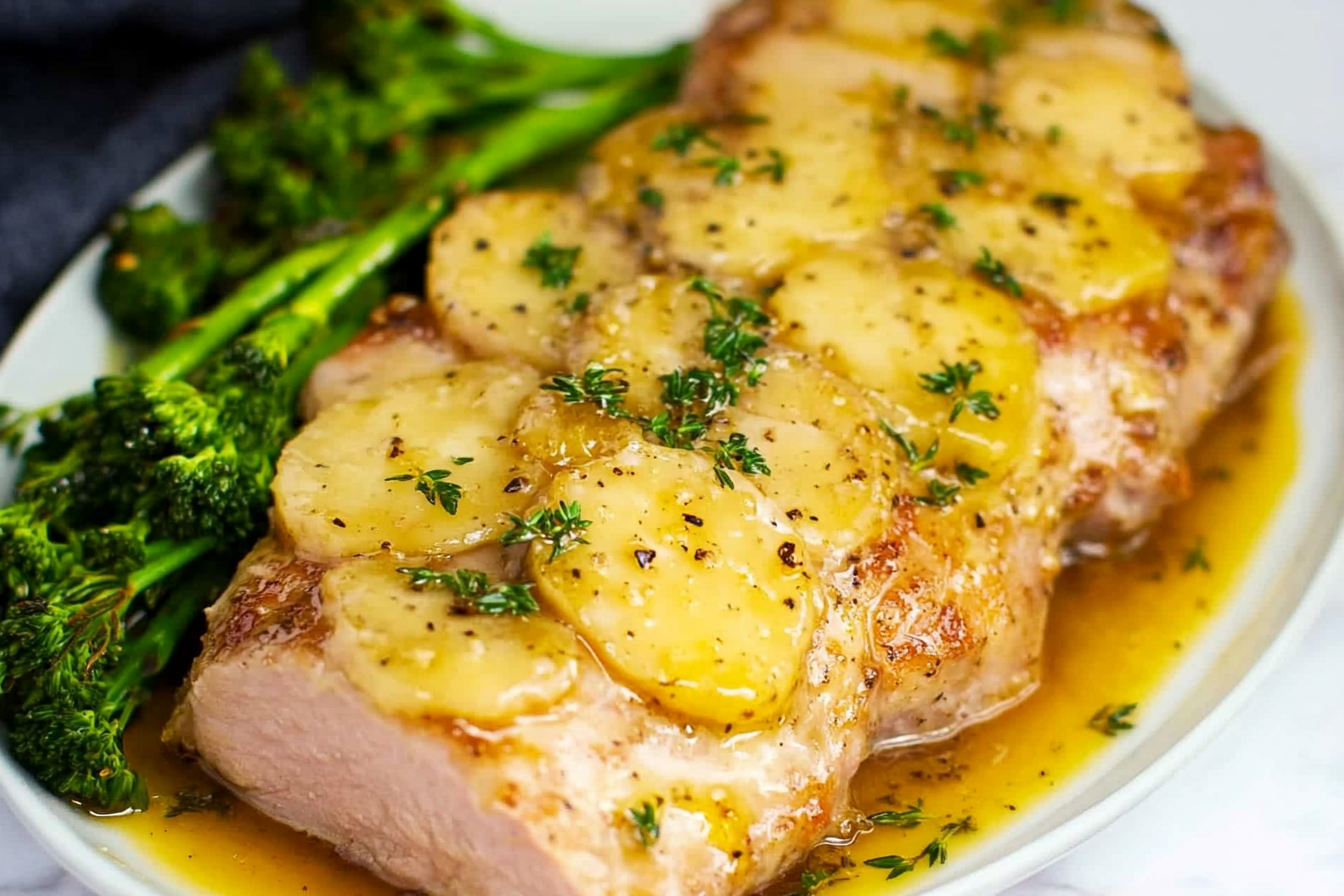 Lombo de Porco Assado com Mostarda