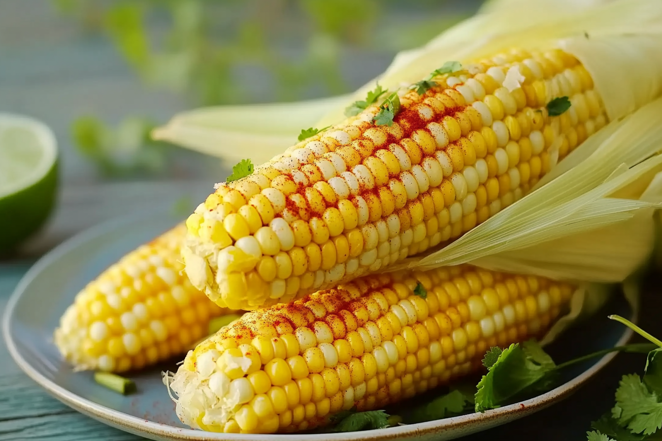 Mazorca de Milho com Pimentão