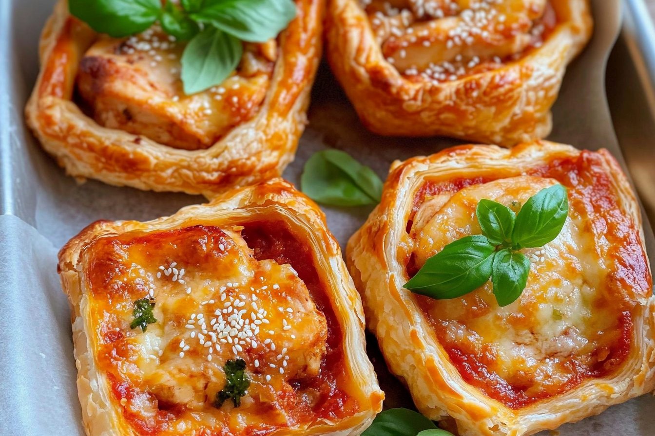 Mini Hojaldres de Pollo