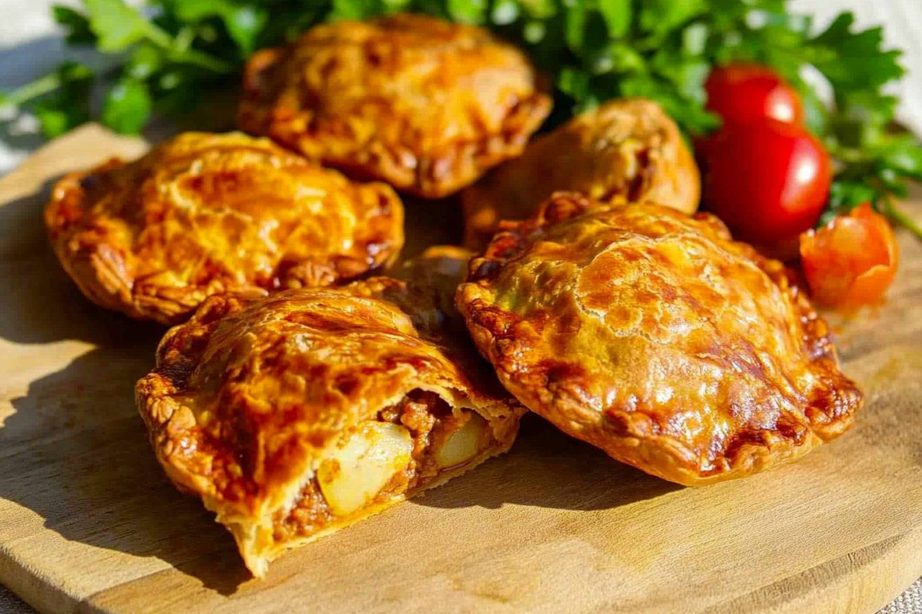 Pastelitos de carne na airfryer