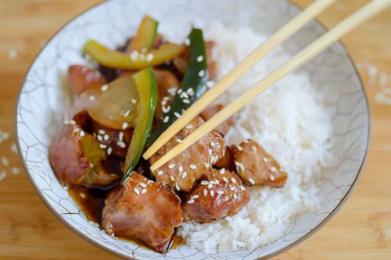 Porco ao Estilo Oriental