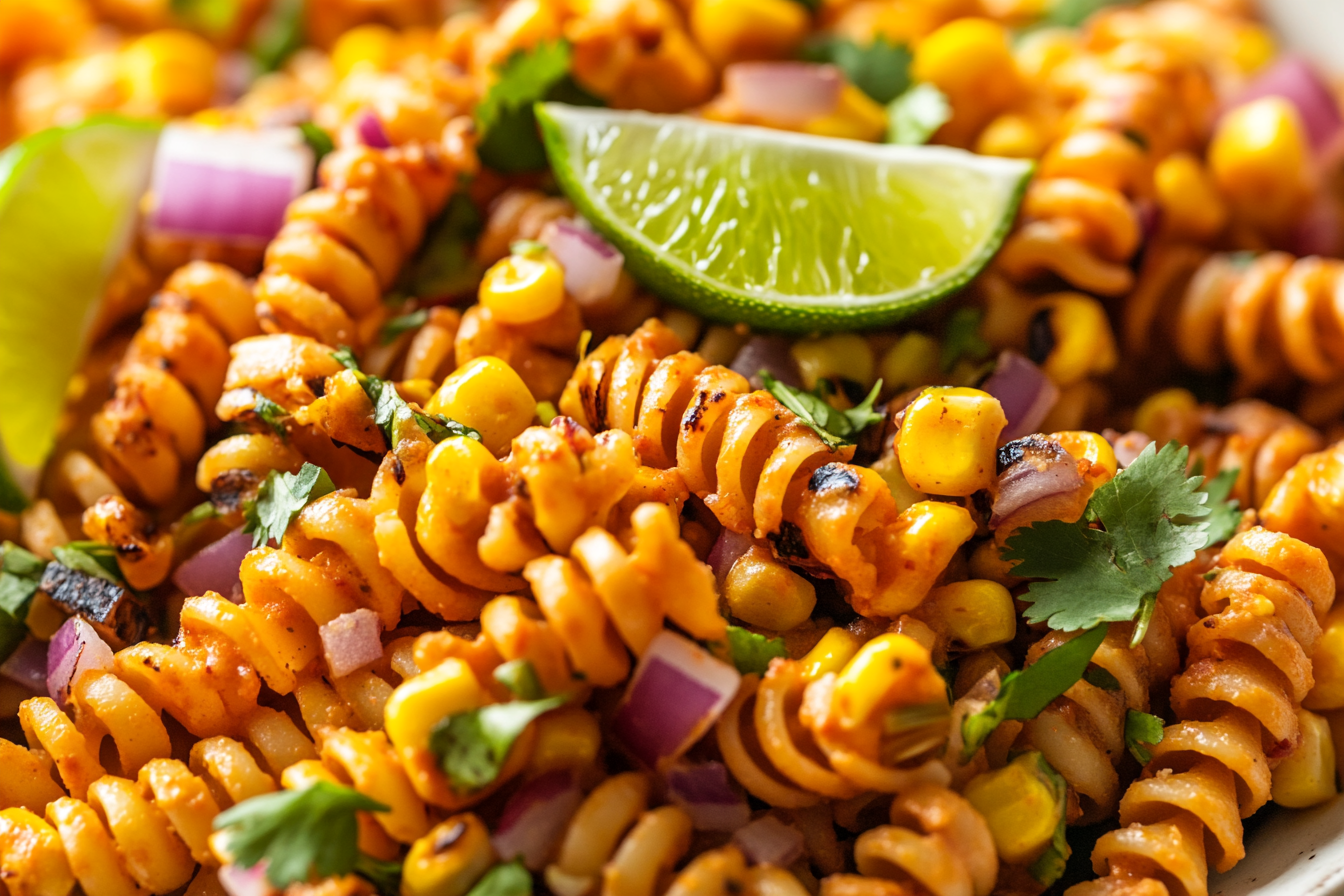 Salada de Macarrão com Milho