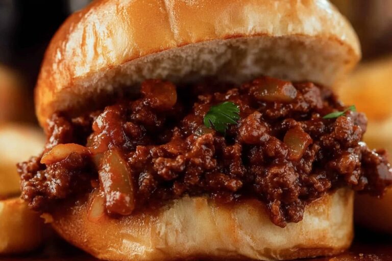 Sanduíches Sloppy Joe Caseiro