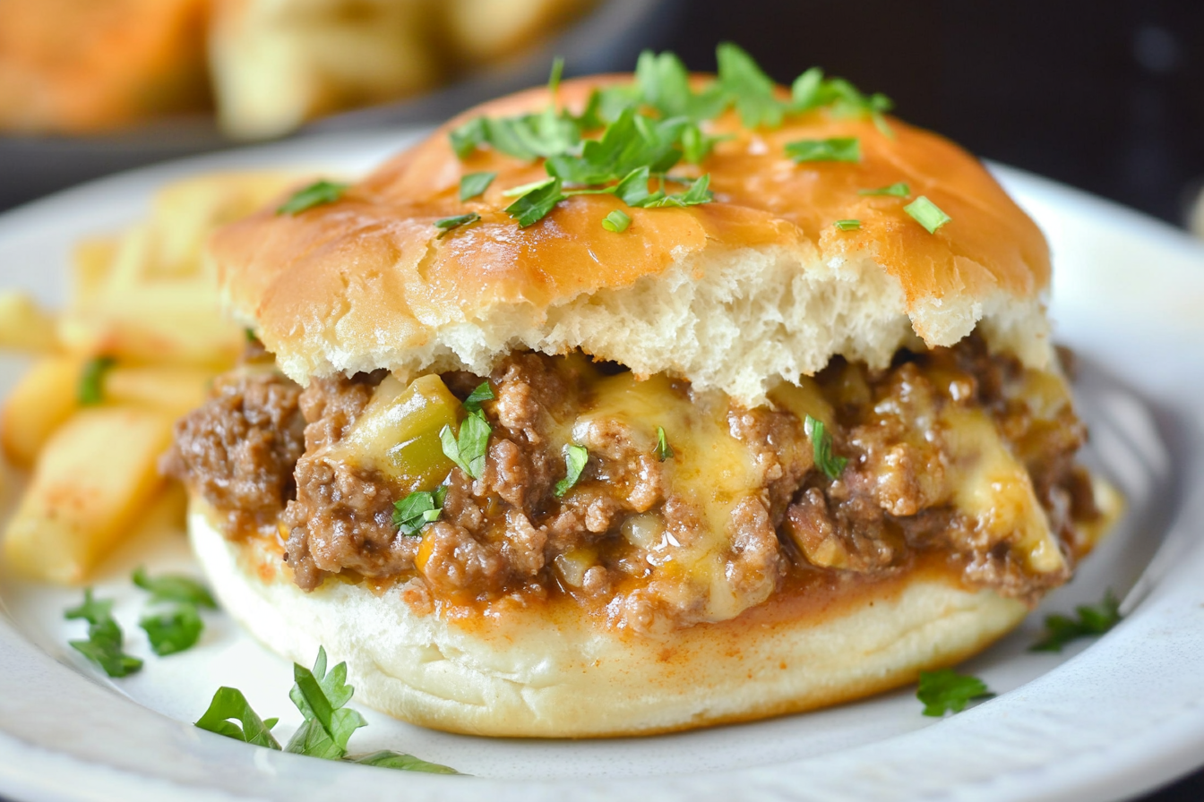 Sloppy Joes de Philly Cheese Steak