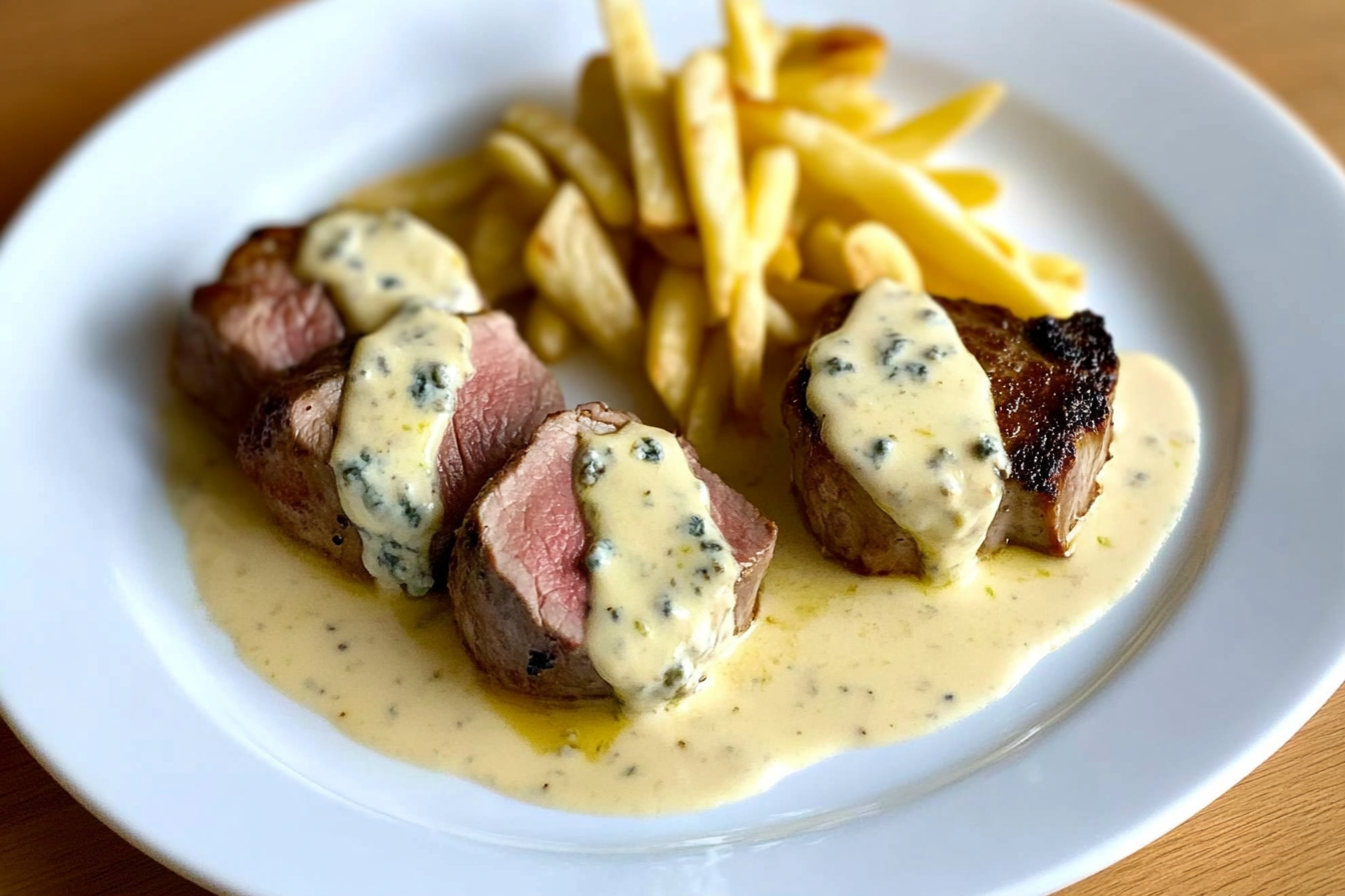 Solomillo al Roquefort