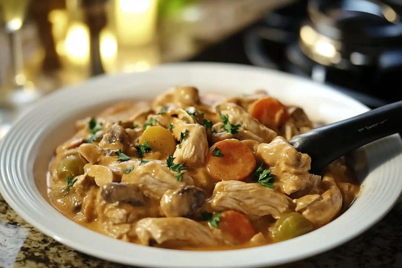 Strogonoff de Frango Cremoso