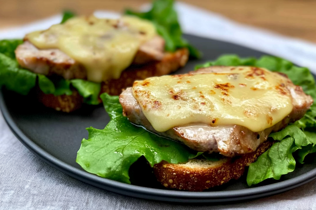 Tosta de lombo com queijo