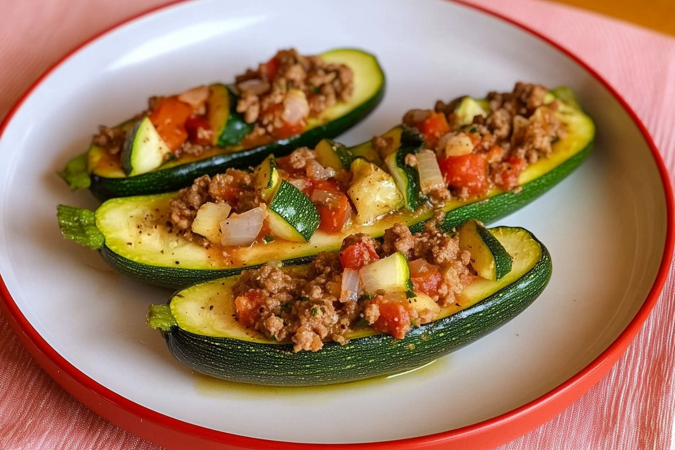 Abobrinha com Carne Moída