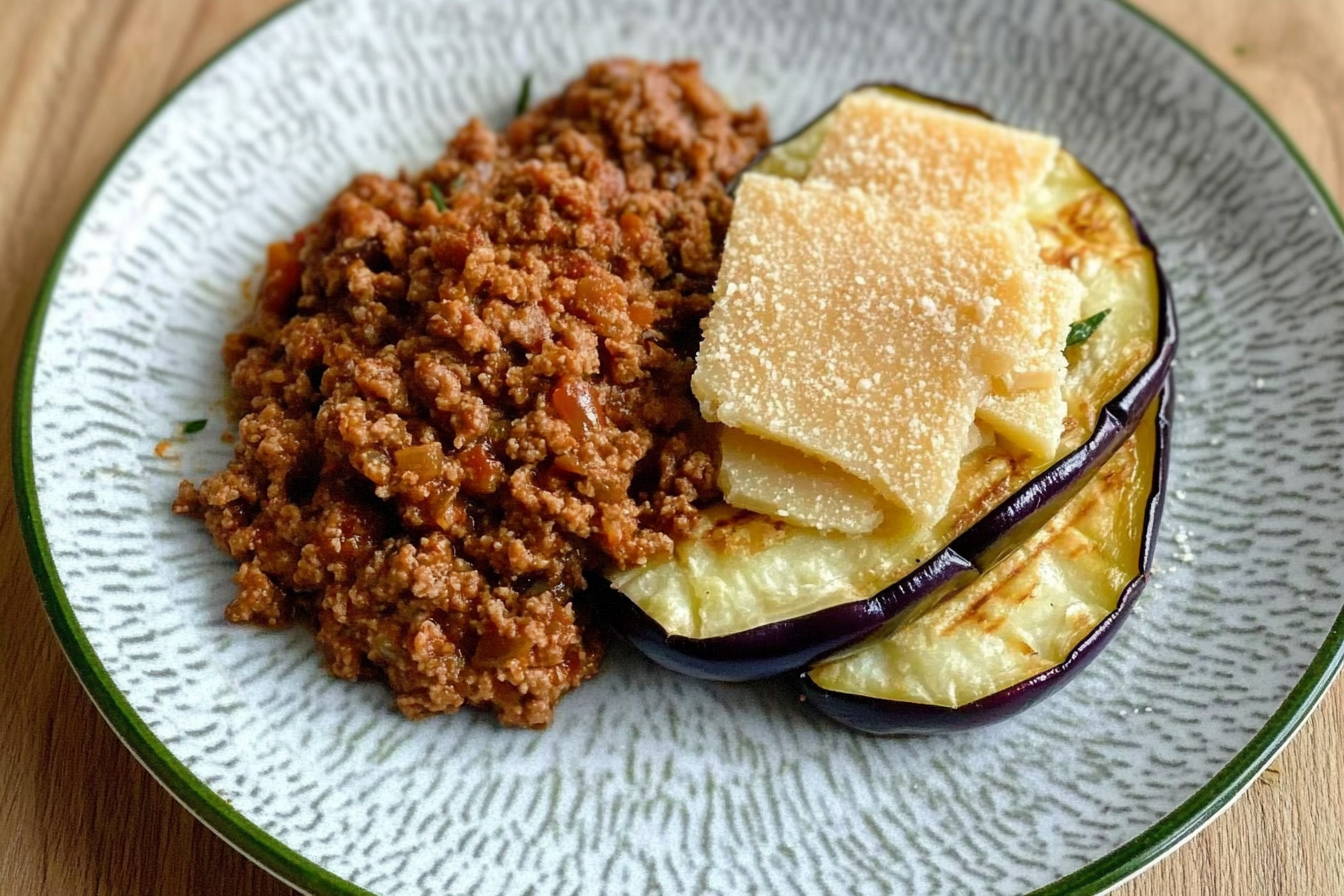 Berenjenas a la plancha rellenas