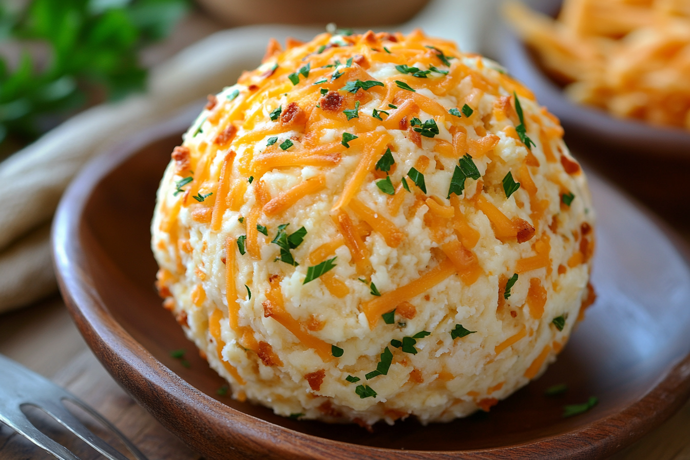 Bolinha de Queijo Cheddar Ranch