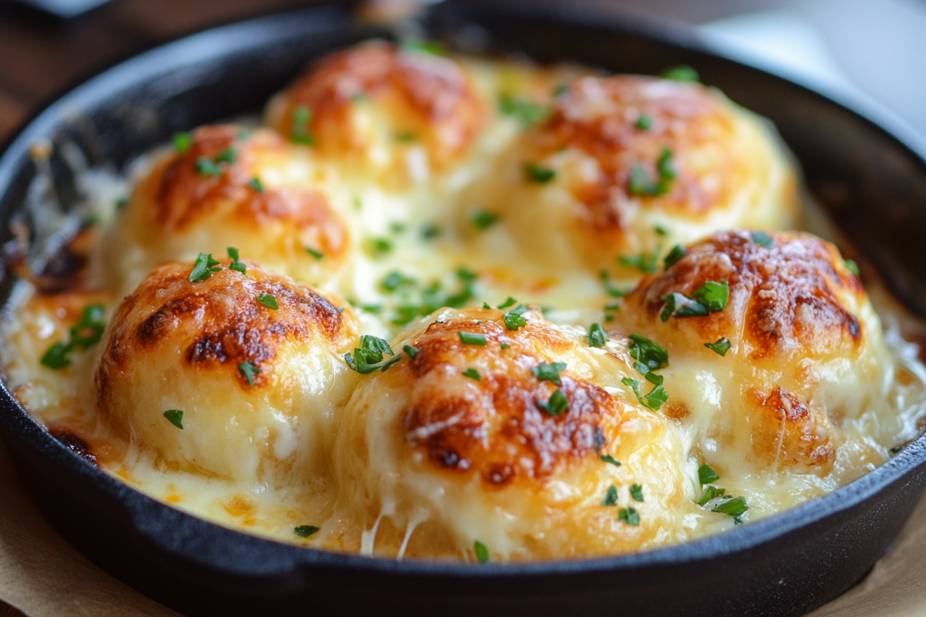 Bolinhos de Queijo com Alho