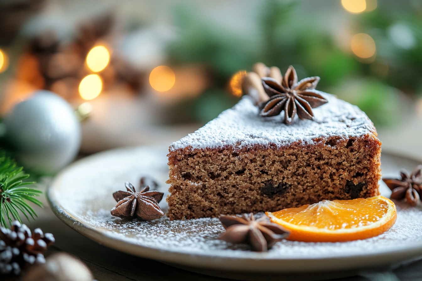 Bolo de Natal com Especiarias