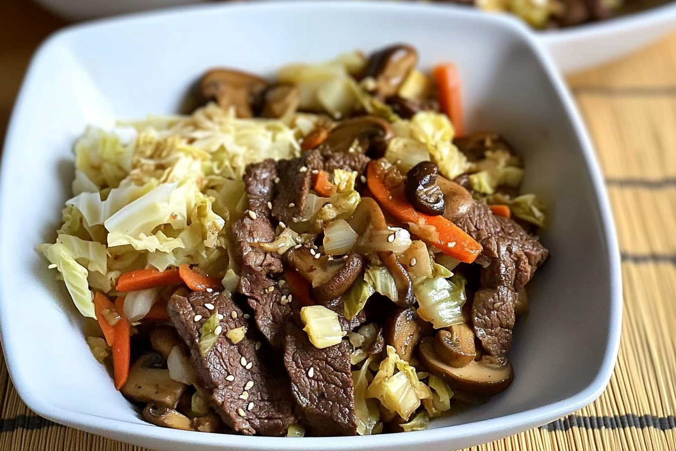 Bowl de Carne com Champignon