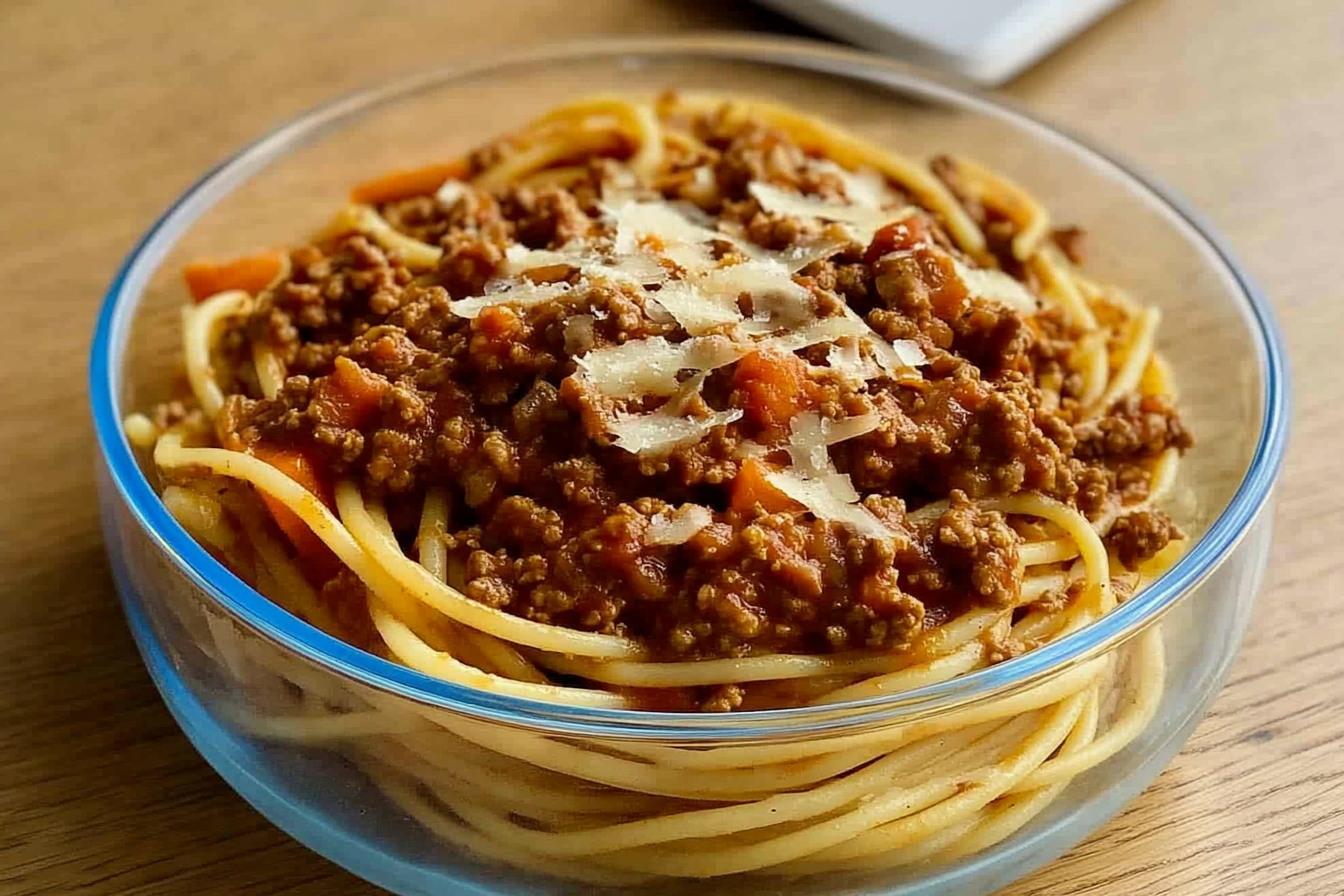 Espaguete à Bolonhesa