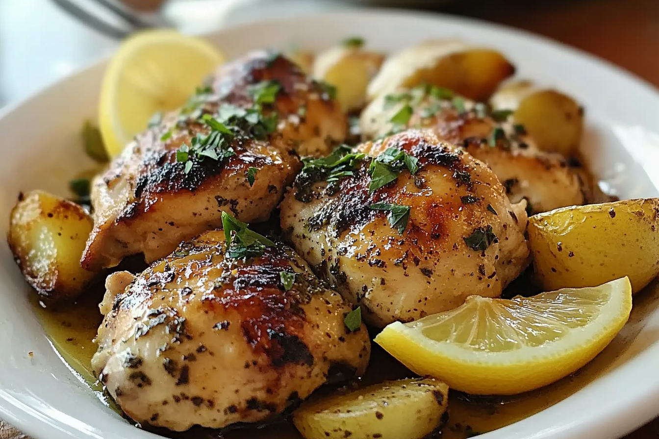 Frango Grego com Limão