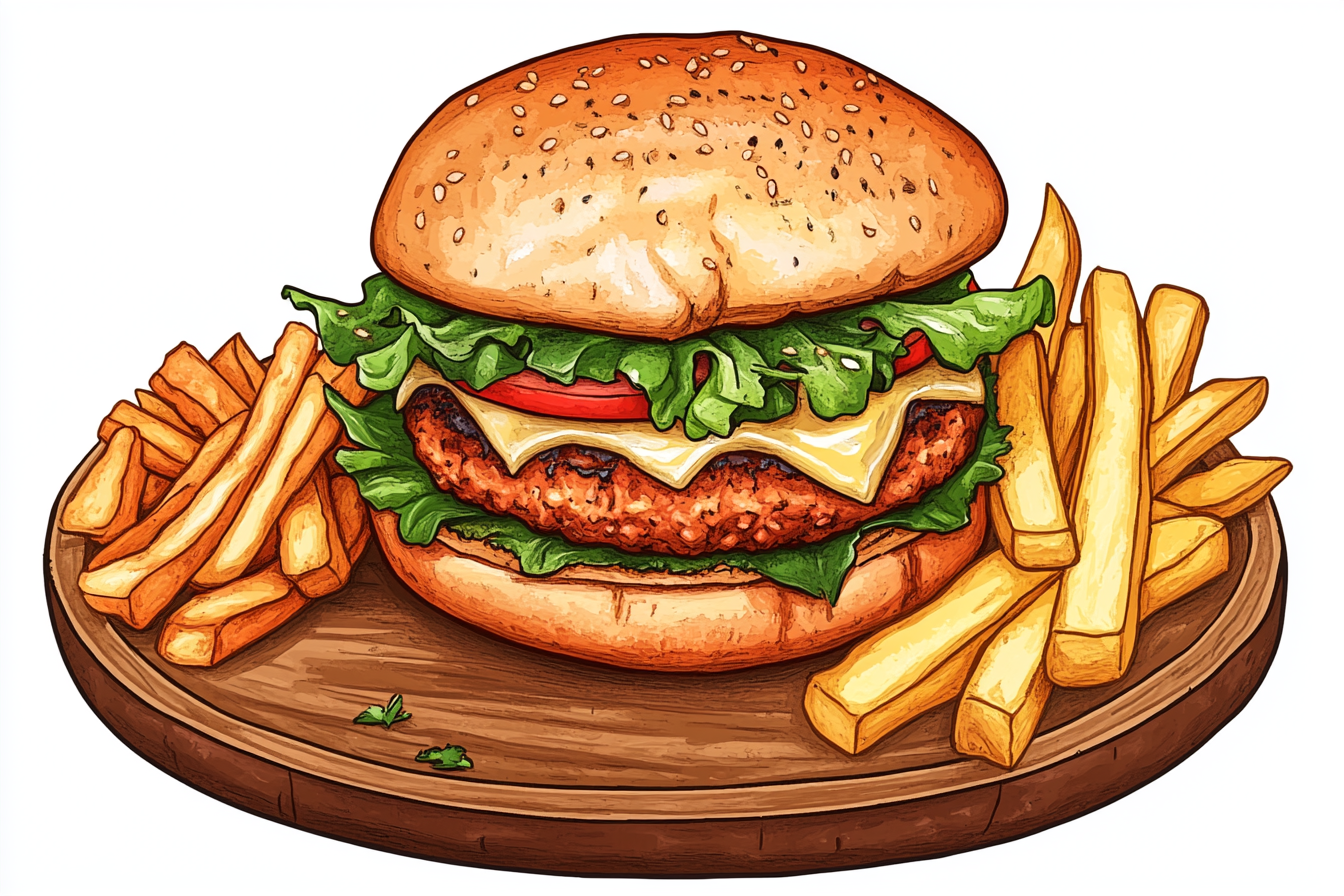 Hamburguesa Vegetariana Lurpak