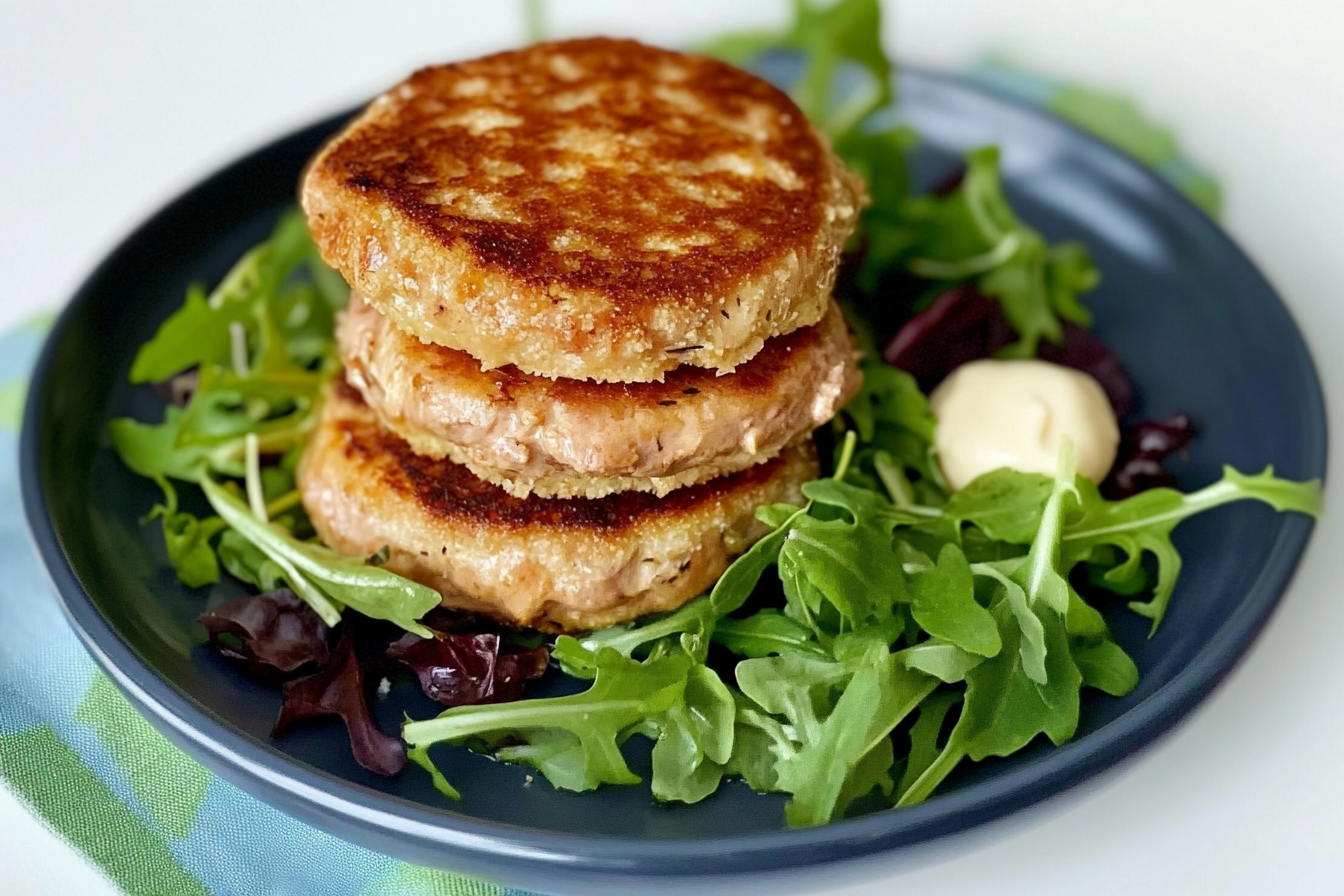 Hamburguesas de Atum e Palmito