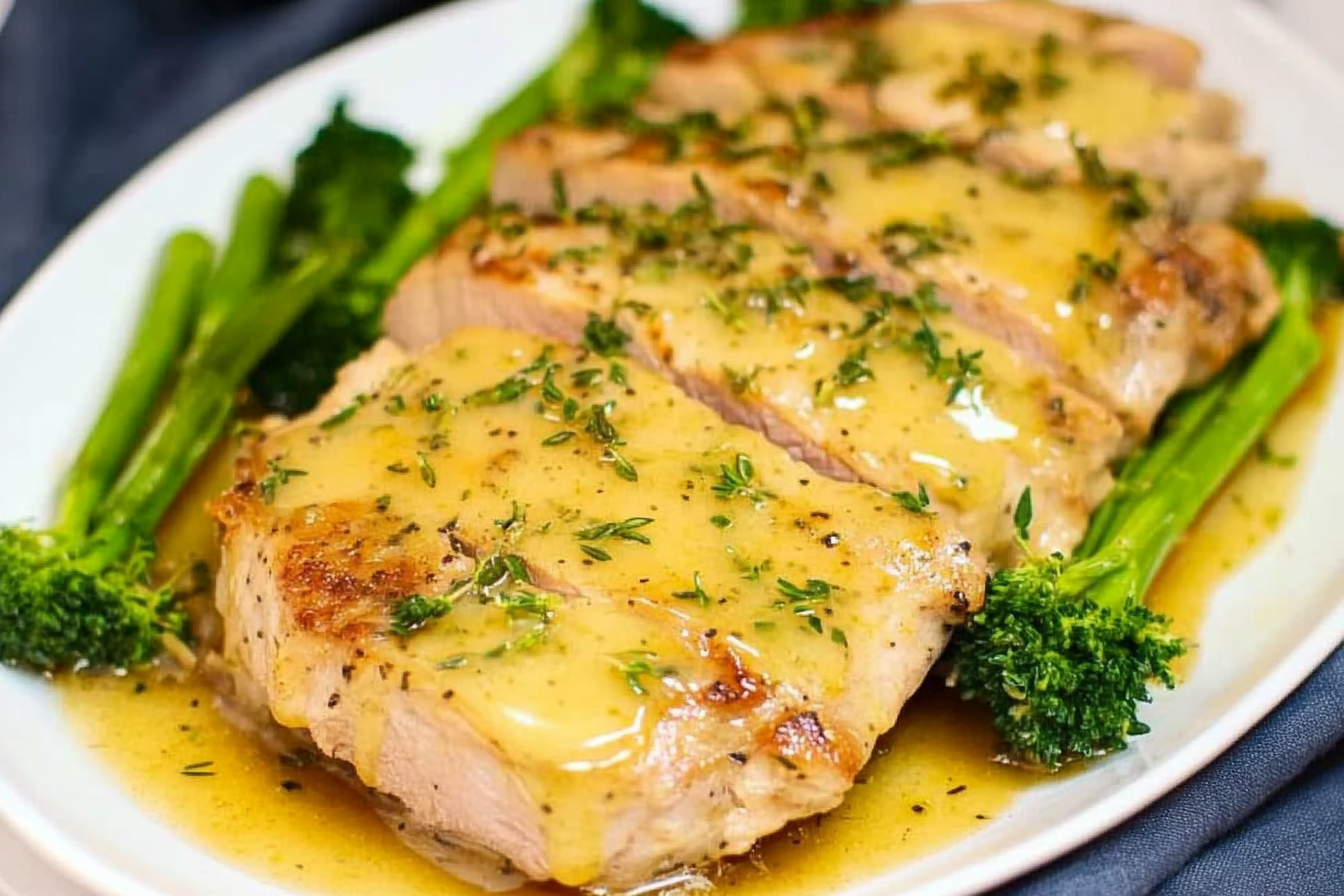 Lombo de Porco Assado com Mostarda