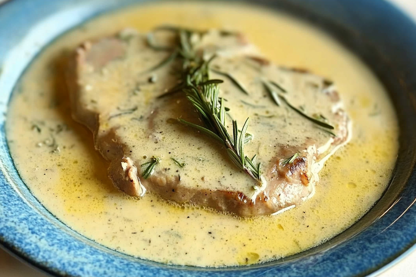 Lombo de porco à mostarda