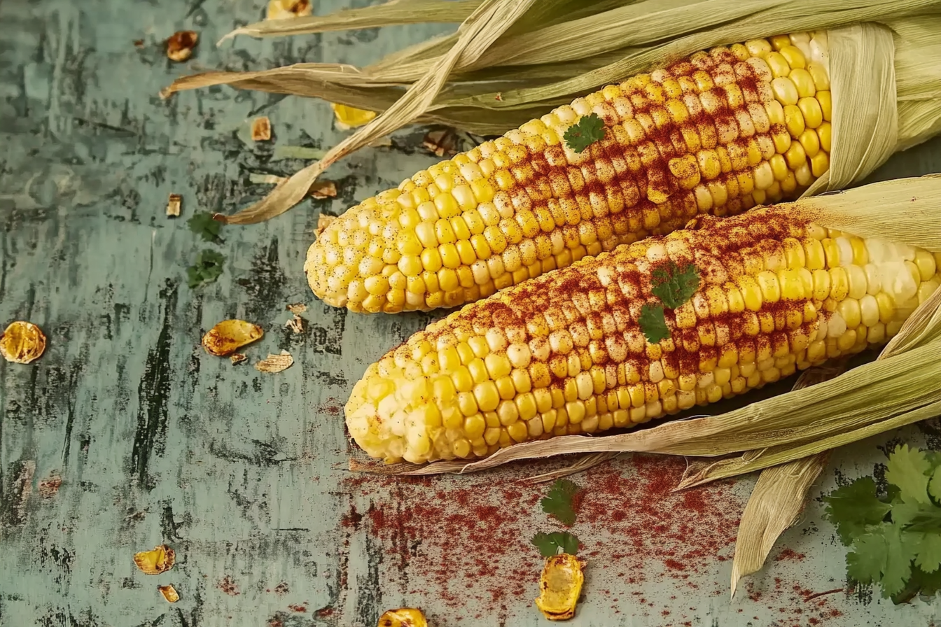 Mazorca de Milho com Pimentão