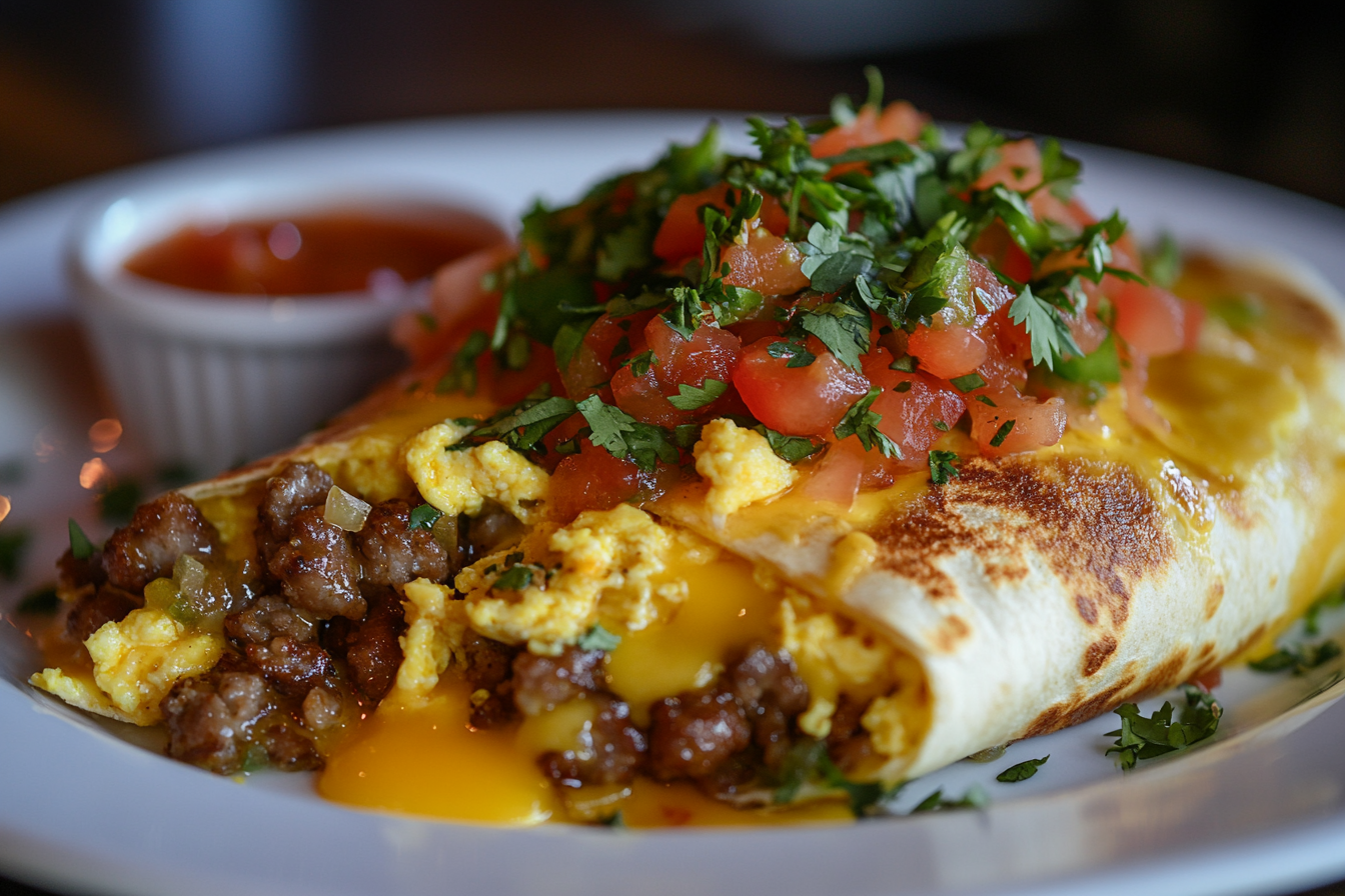 Quesadillas de Café da Manhã