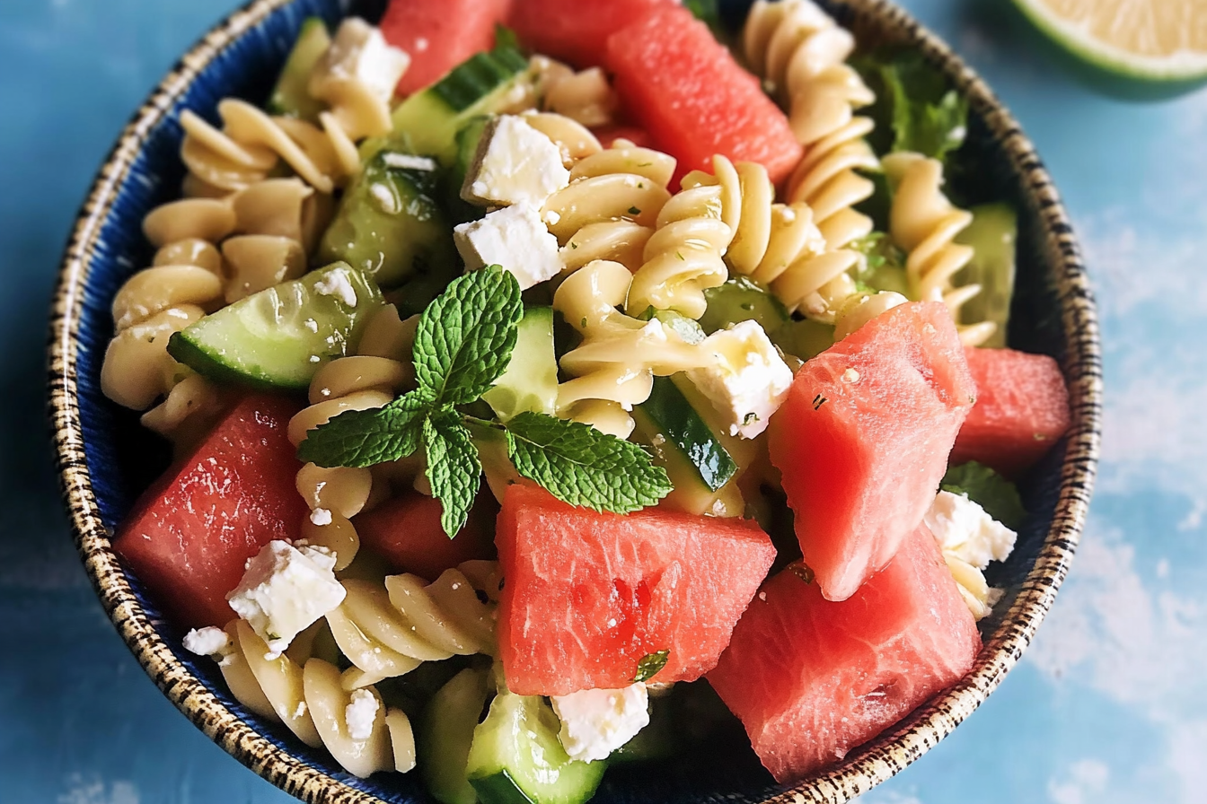 Salada Refrescante de Melancia