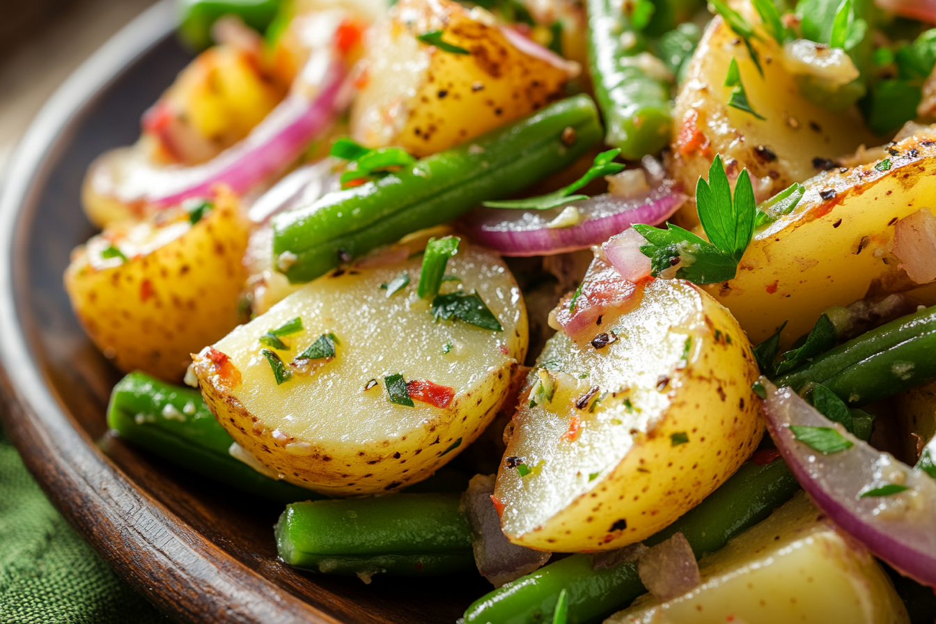 Salada de Batatas Quentes