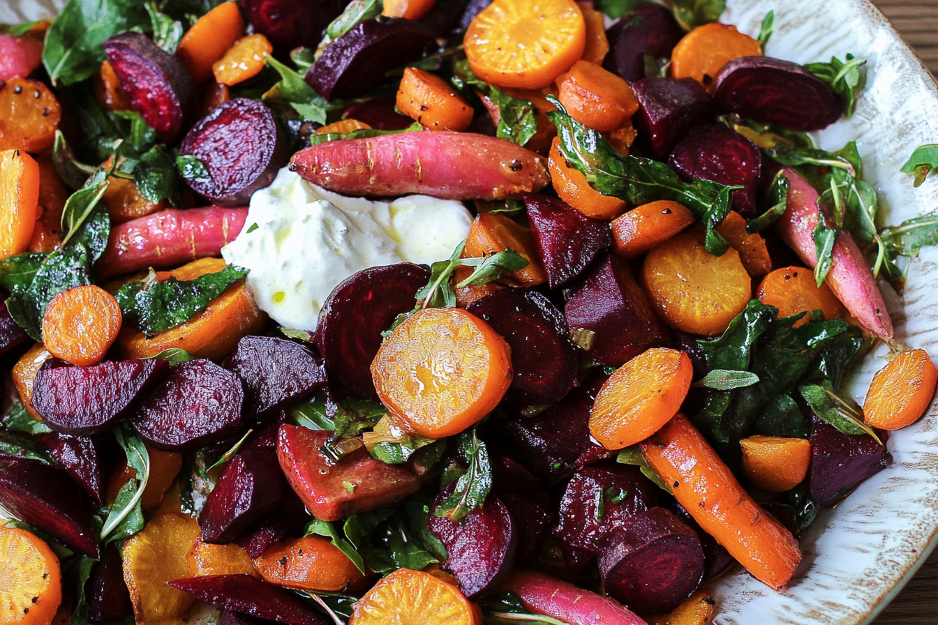 Salada de Beterraba e Cenoura
