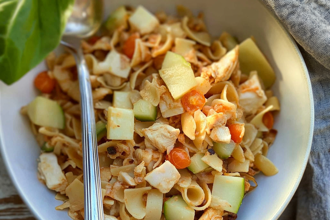 Salada de Pasta com Frango