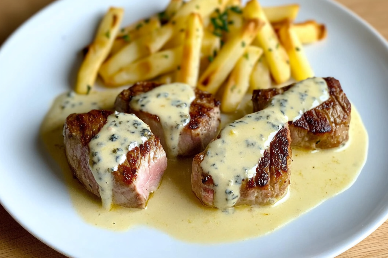 Solomillo al Roquefort