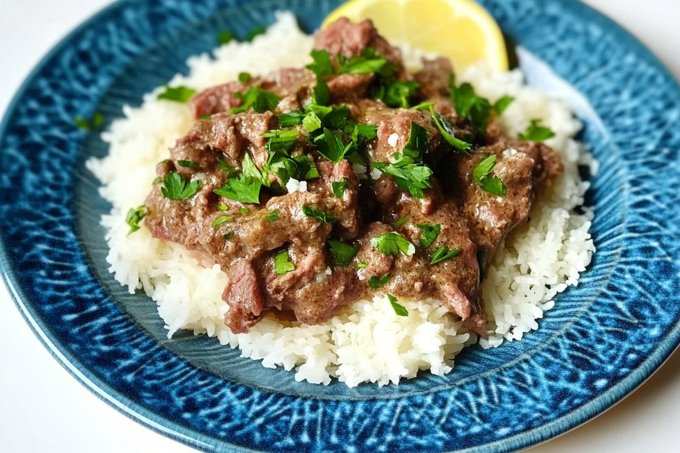 Ternera especiada al horno