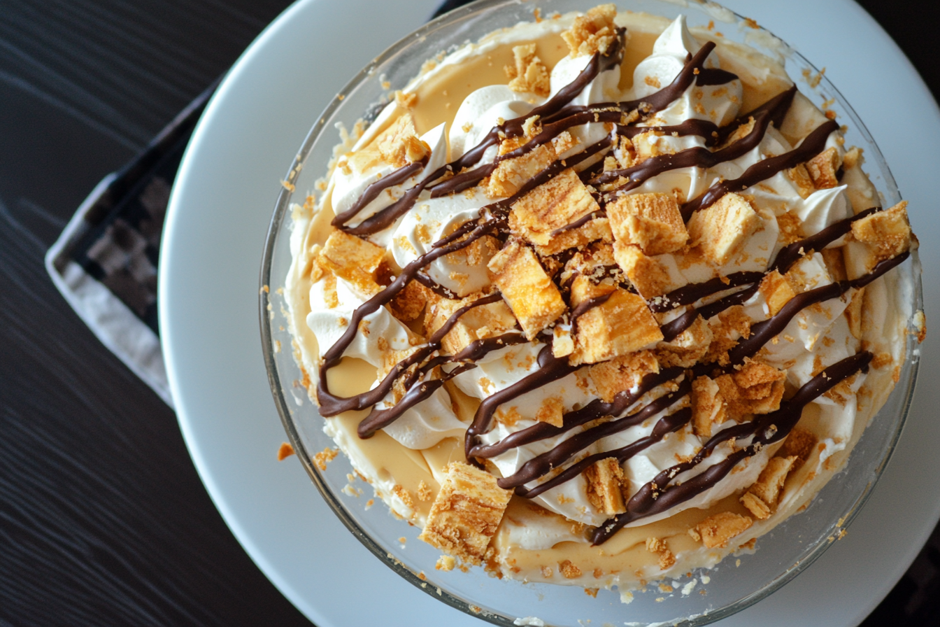 Torta de Creme de Amendoim