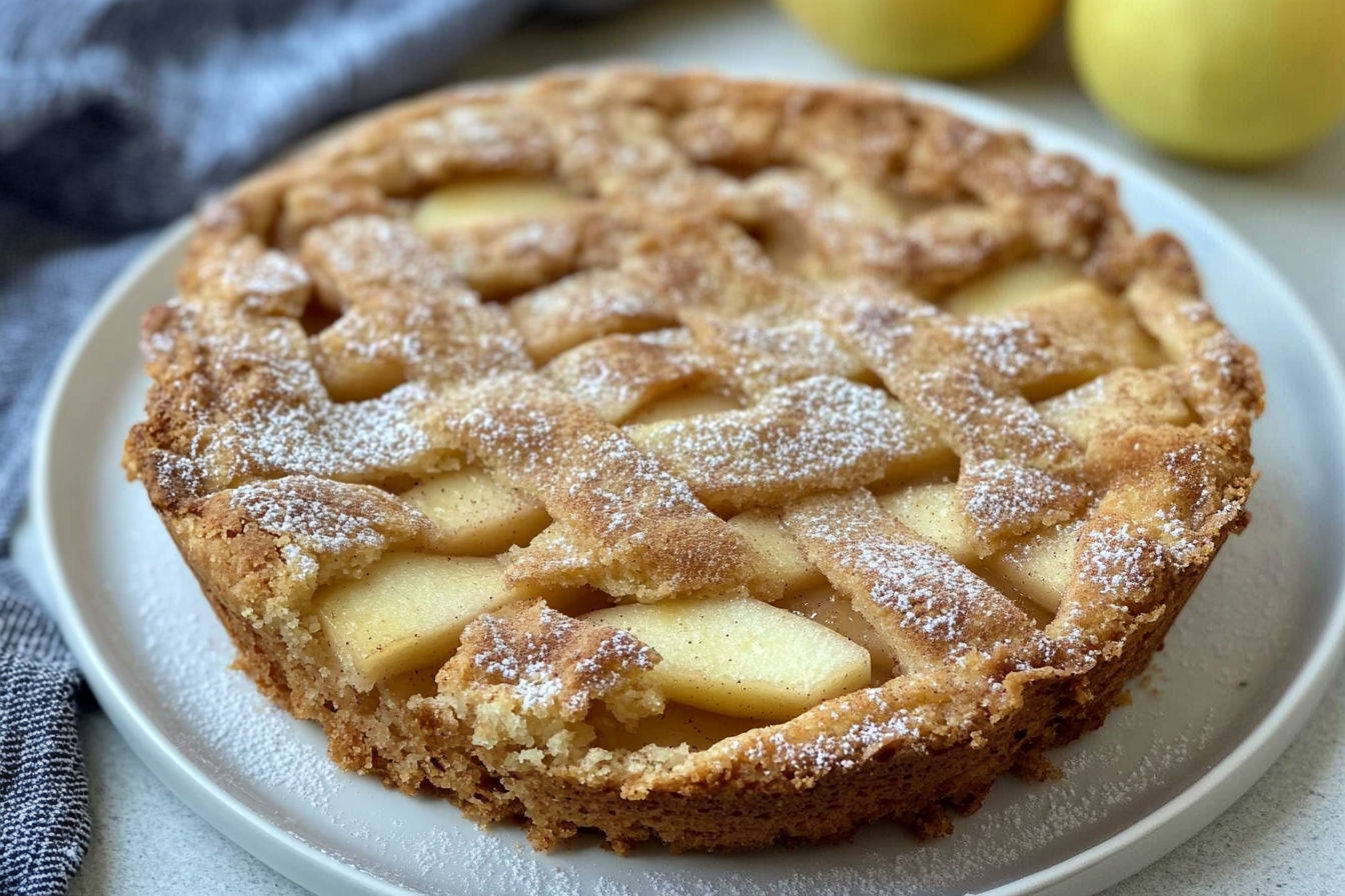 Torta de Maçã de Aproveitamento