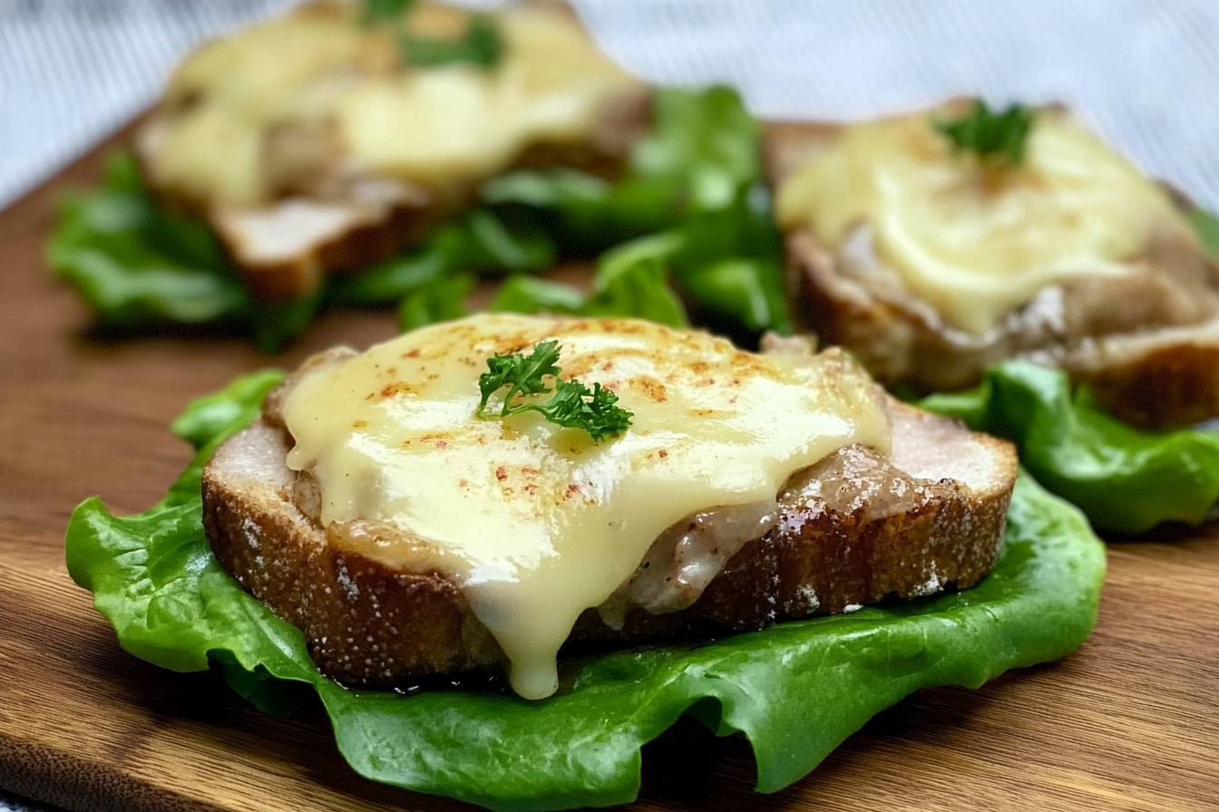 Tosta de lombo com queijo